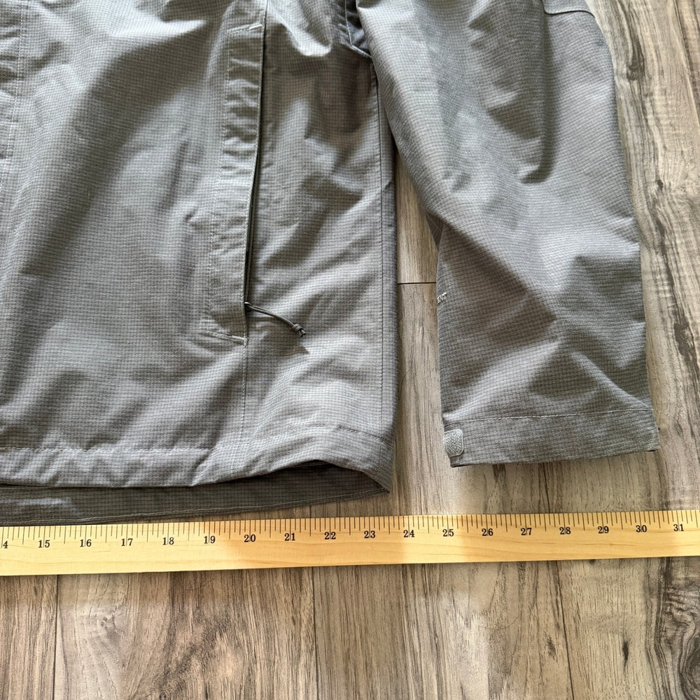 The North Face DryVent Rain Jacket Mens Large Gray Hooded Waterproof Shell - Picture 8 of 10